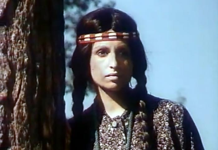 Ольга Симонова в фильме «В дебрях, где реки бегут...», 1987
