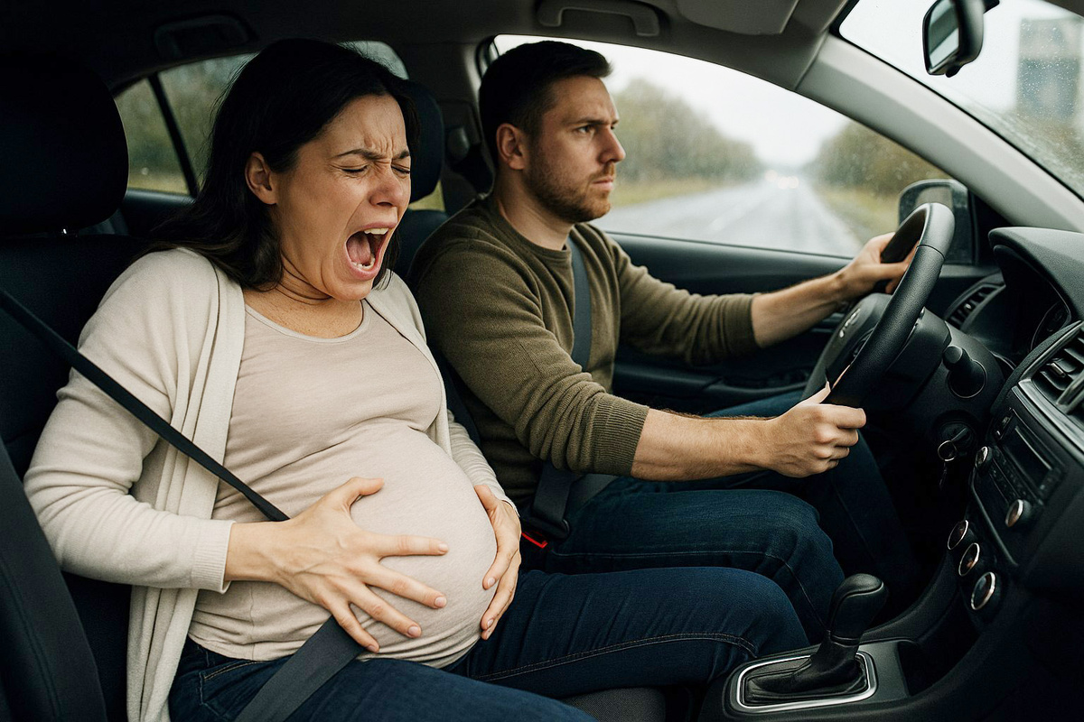 Как не родить по пути в роддом. Протестируйте путь до роддома