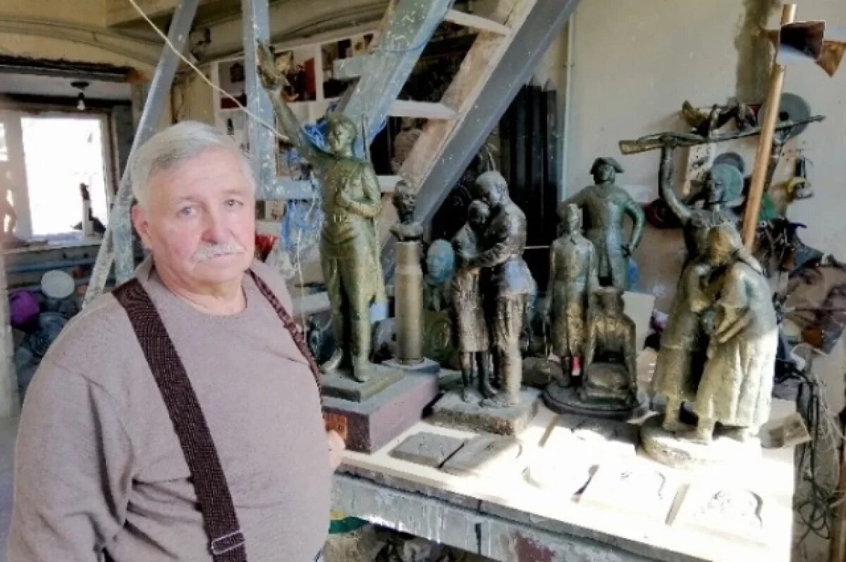    Ушёл из жизни известный белгородский скульптор Дмитрий Горин