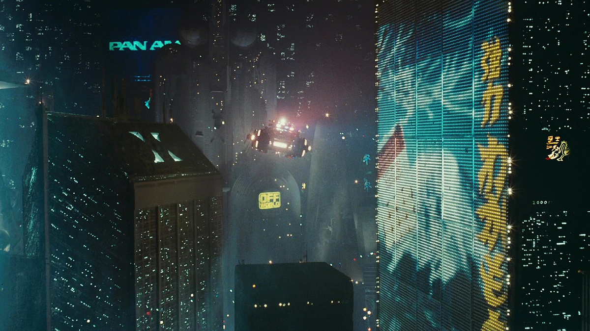 Кадр из фильма "Бегущий по лезвию" (1982)