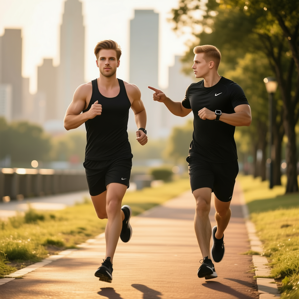 Как тренироваться с тренером по бегу