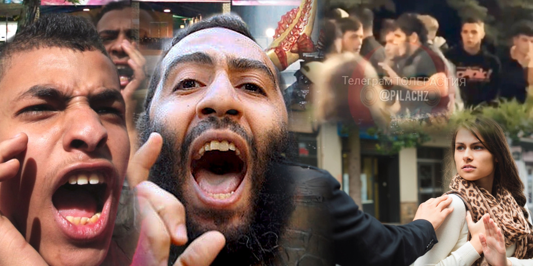 Русские мужики не выдержали и поставили на место толпу приезжих за их хамское отношение к женщинам