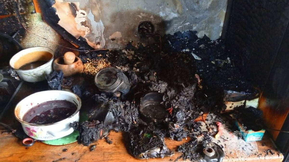    В Курской области загорелась кофемашина