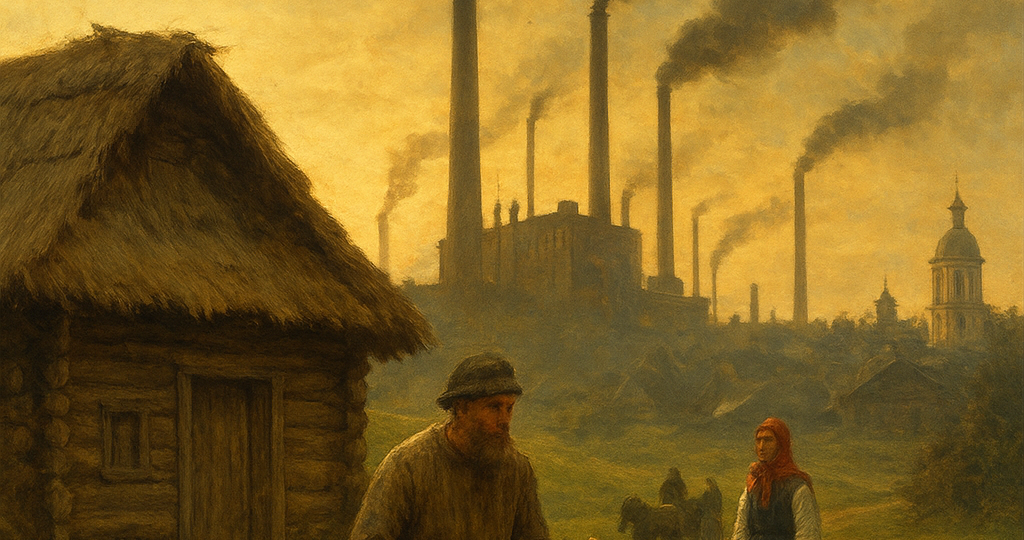 Русская деревня на рубеже веков: путь от крестьянской избы к капиталистической России