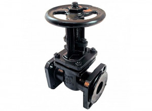 Задвижка фланцевая чугунная 30ч6бр Ду50 Ру16