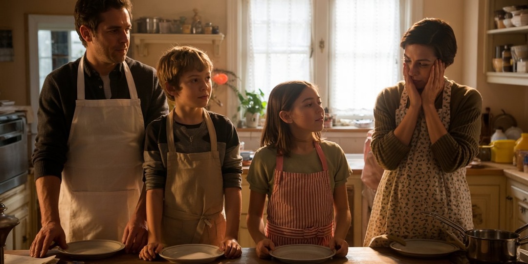 Ни носки найти, ни еду погреть. Муж и дети одинаково беспомощны!