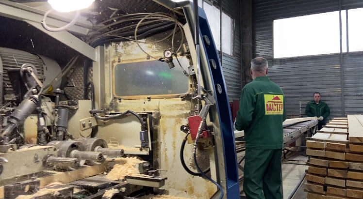 Производство доски для каркасного дома, компания «Мастер»