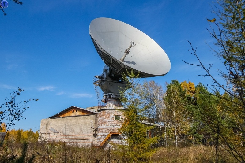 Законсервированная Станция Космической Связи "Восток-1" в тайге: Антенный комплекс "Азимут-К"