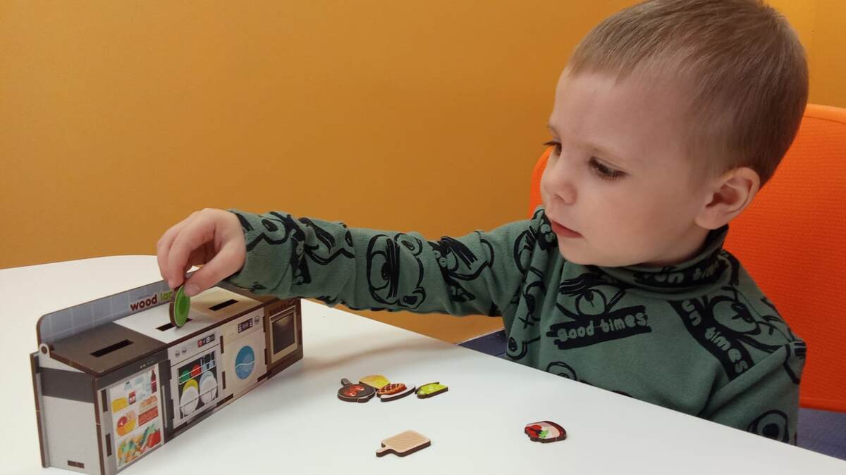 Сортер "Бытовая техника: помогаем маме".