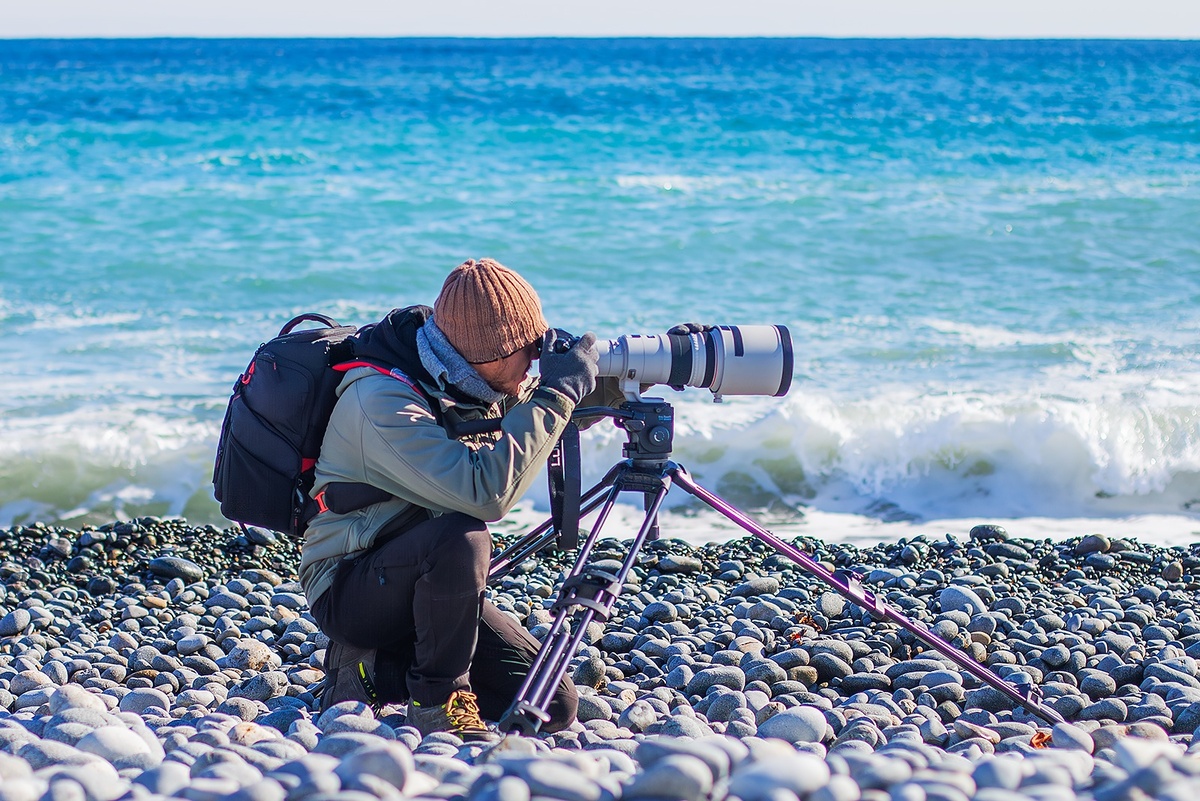 Олег Кугаев в экспедиции. Фото из личного архива.