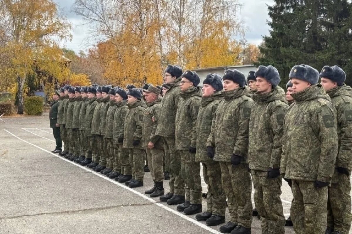    35 призывников из Пензы направят в войска Противовоздушной обороны