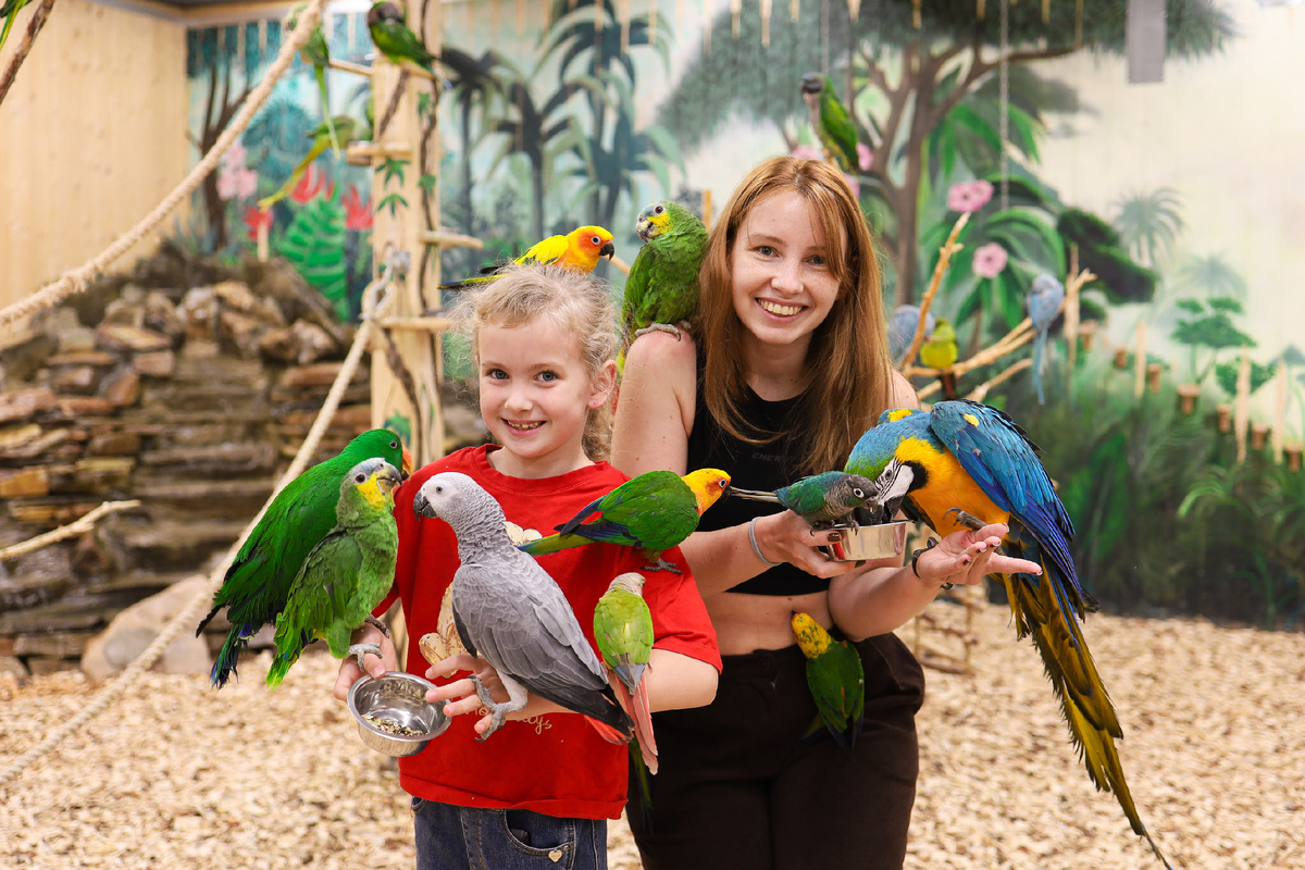 Зоопарк с контактной зоной "Дом Попугаев"