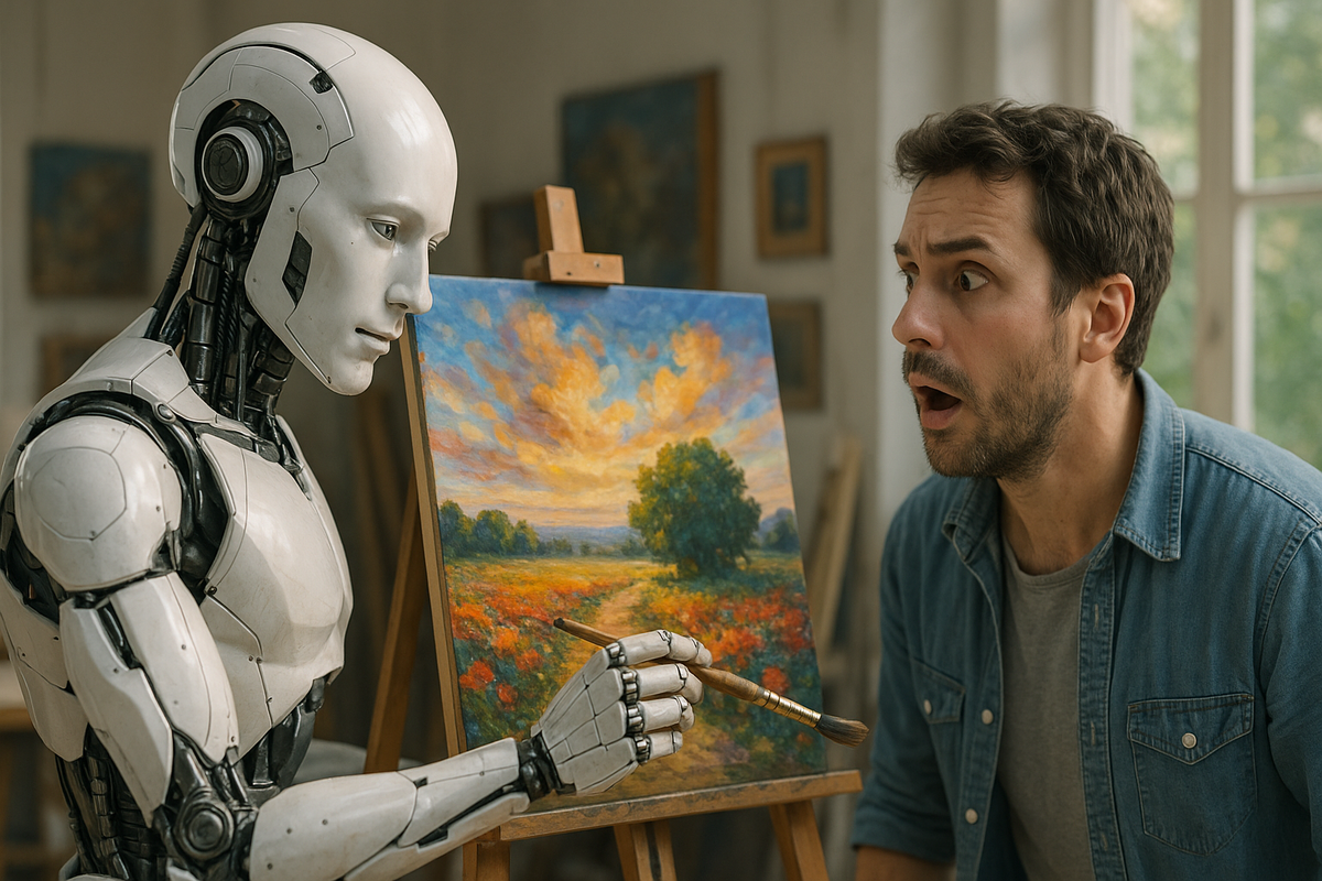 Когда ИИ создает искусство лучше человека