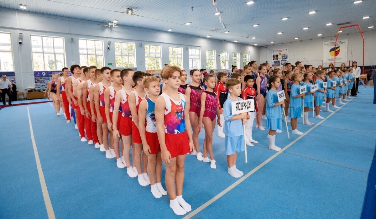     В Ростове-на-Дону стартовали межрегиональные соревнования по спортивной гимнастике. Источник: donland.ru Автор фото: Правительства Ростовской области, Перцева Татьяна