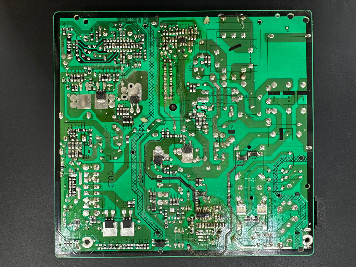 Вид блока сзади 