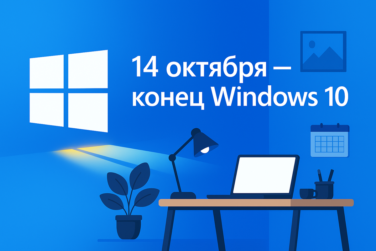 Windows 10 уходит в историю после 14 октября 2025 года
