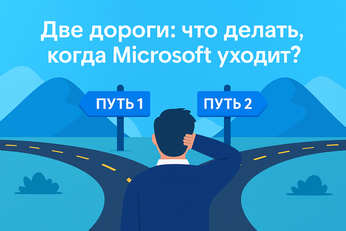 Бизнес на распутье. Две дороги: как действовать, когда Microsoft прекращает поддержку