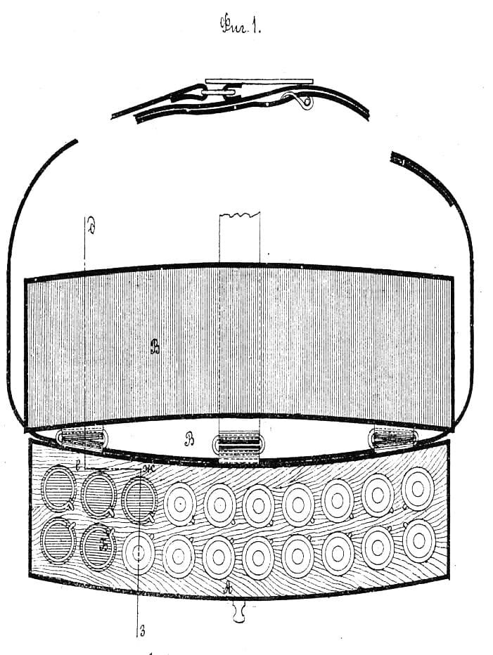 Конструкция патронной сумки.