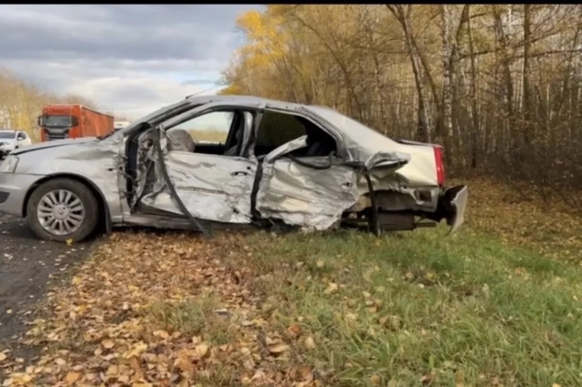    В Нижнеломовском районе под Пензой столкнулись легковушки, погиб мужчина