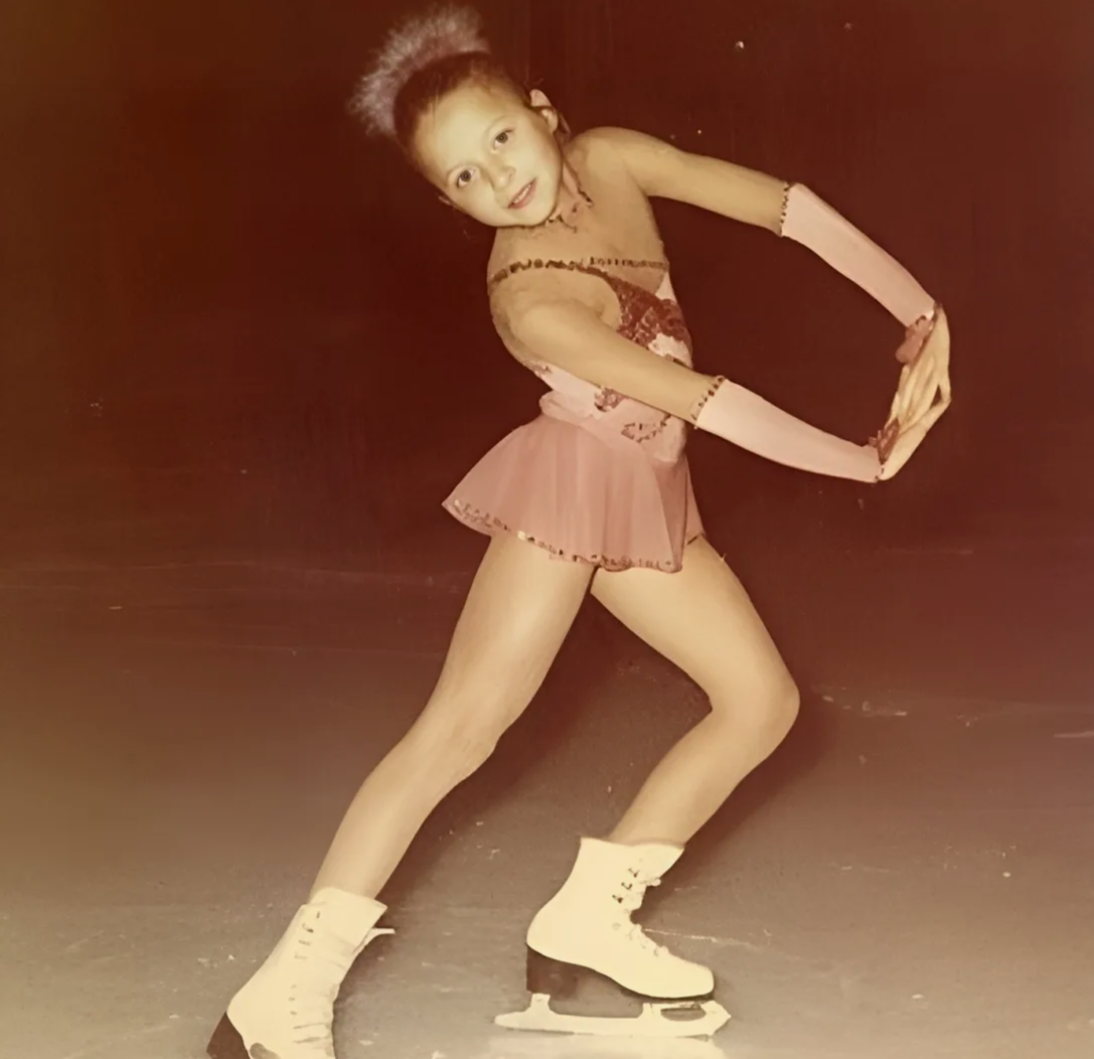 Елена Бережная в детстве