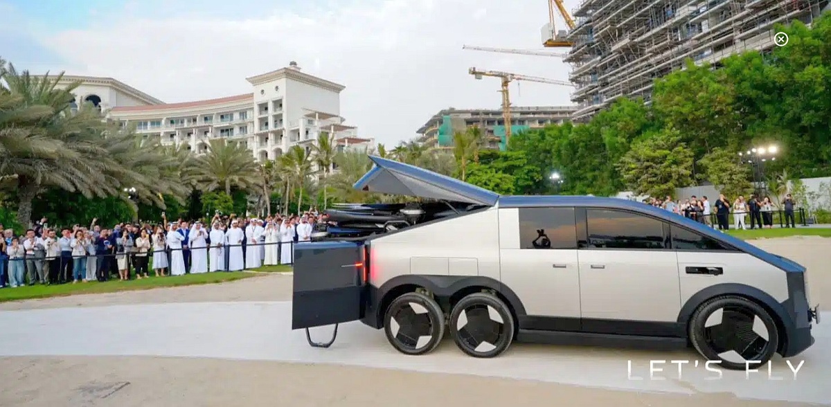 Стать доступным и удобным транспортом для большинства людей в мире сегодня такие авиамобили еще не могут – из-за относительно большой стоимости. Но в мире достаточно очень богатых людей, имеющих возможности приобретения такого устройства без ущерба семейному бюджету. 
На фото видно, как во время октябрьской презентации в Дубае (ОАЭ) шейхи довольны и голосуют аплодисментами.