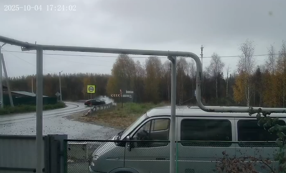    В сети появилось видео «пьяной» аварии в Советском районе