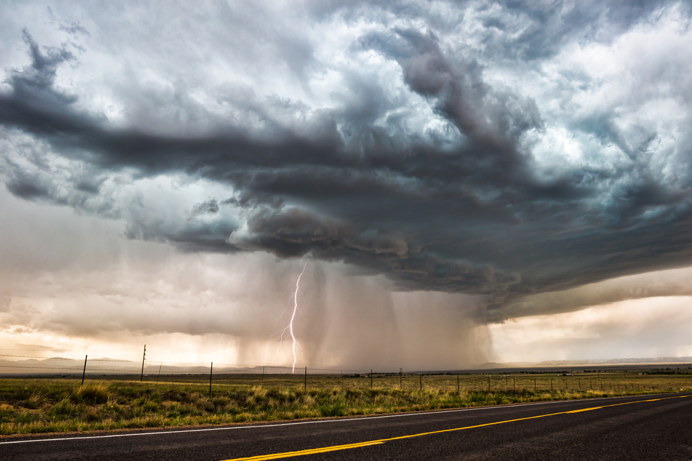 John D Sirlin / Shutterstock / FOTODOM📷Гроза обычно сопровождается сильными осадками в виде дождя, града или мокрого снега