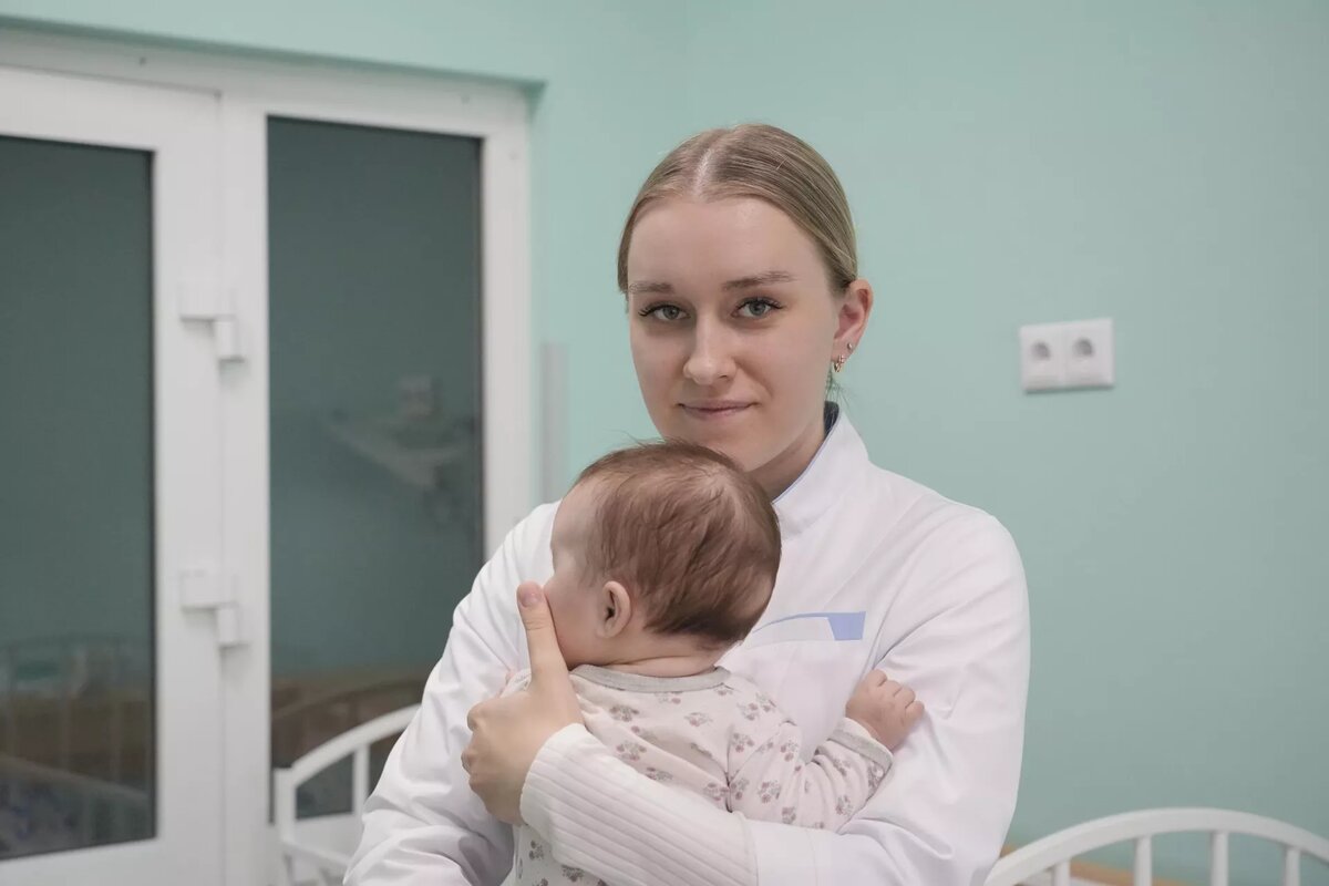 Второкурсница минского медколледжа Валерия Кондратович
© Sputnik / Екатерина Куница