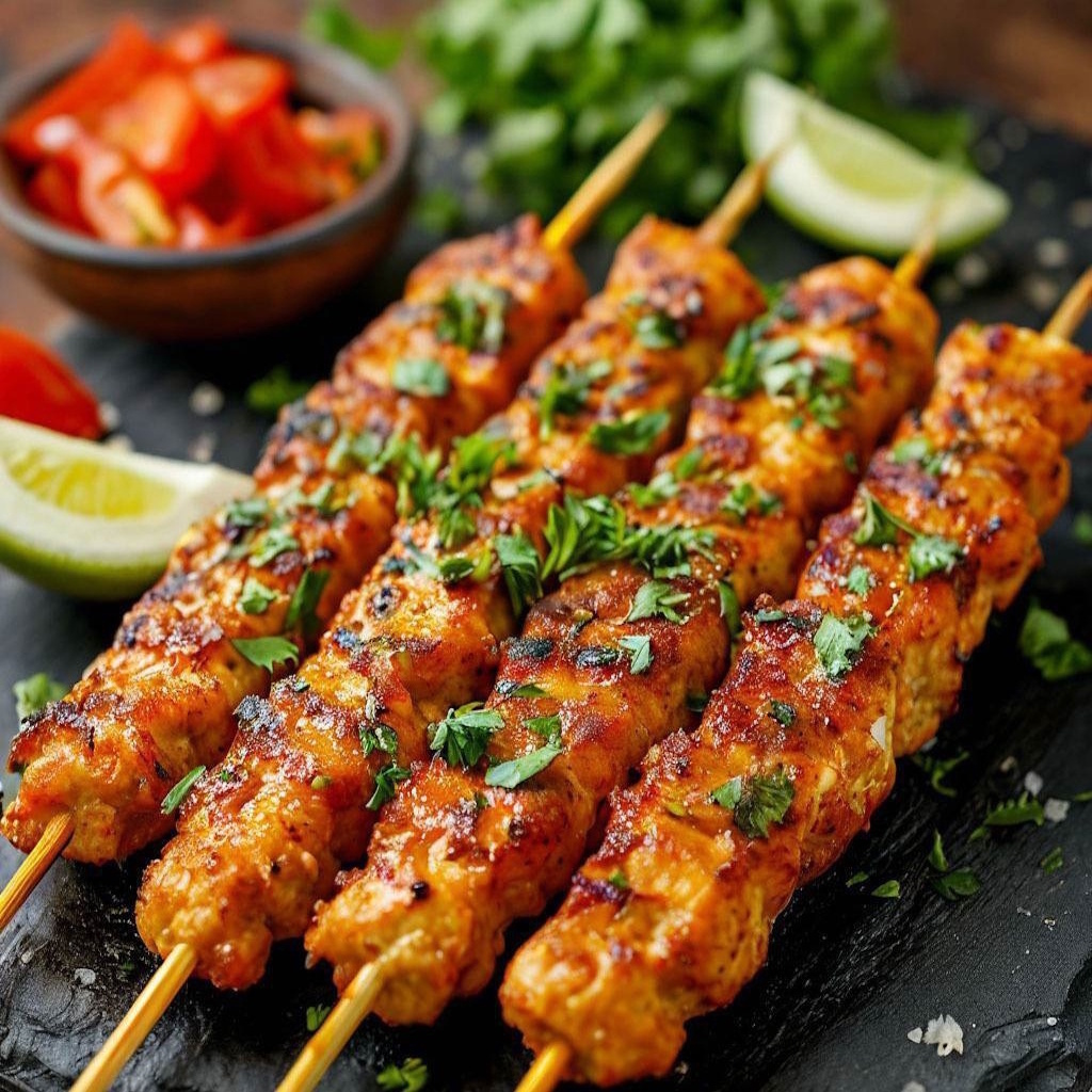 Ароматная нежность с шампура: как приготовить люля-кебаб из курочки 🍗🔥
