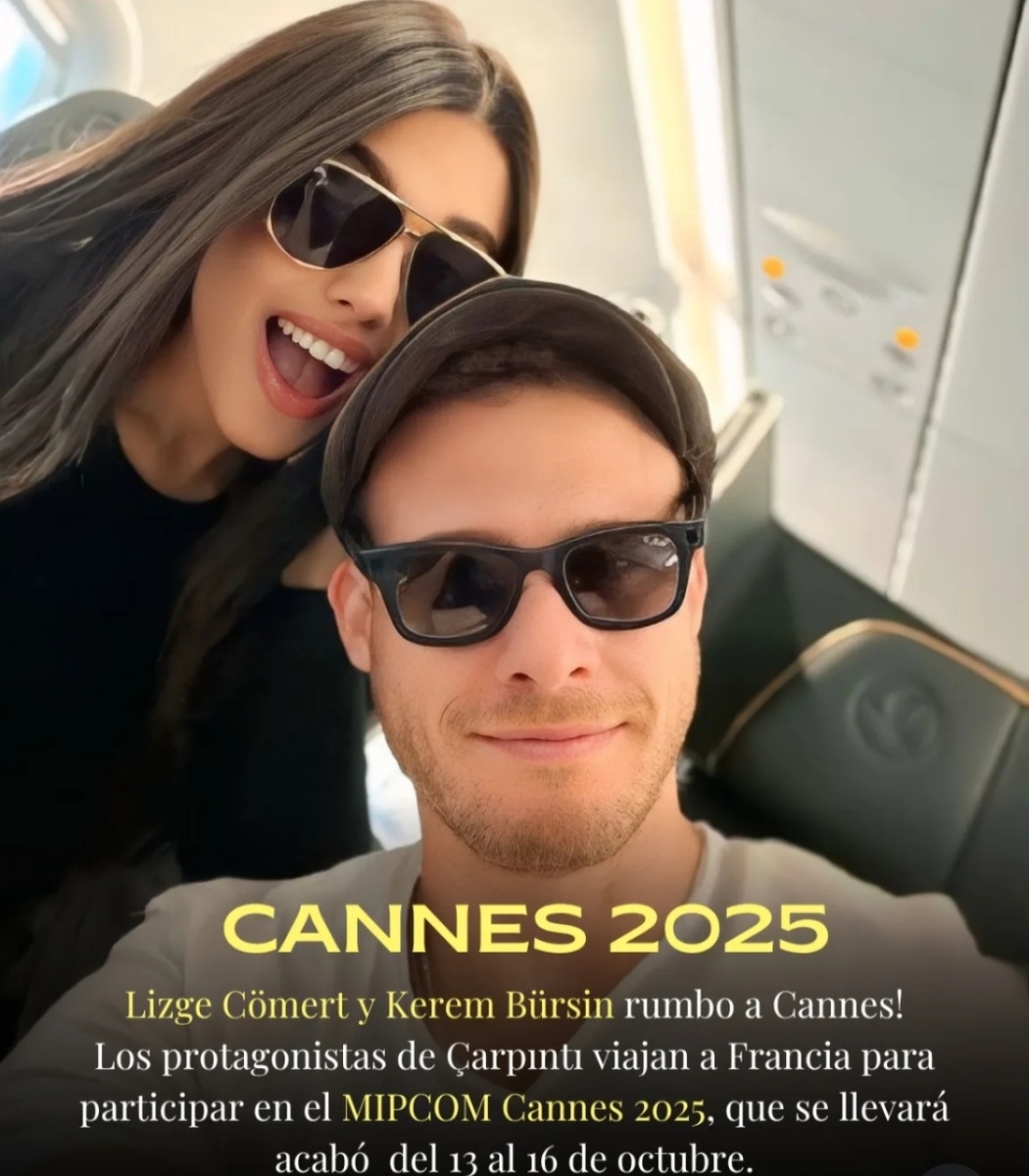 Лизге Джемерт, Керем Бюрсин. Канны 2025. Фото Инстаграм.