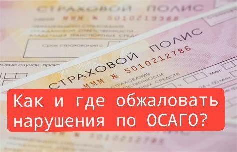 Как и куда можно пожаловаться на страховую компанию по ОСАГО