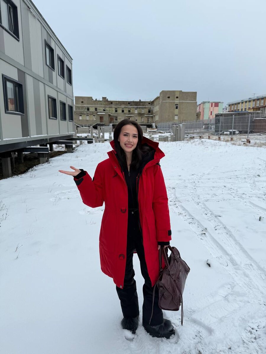 Алина Загитова в Певеке