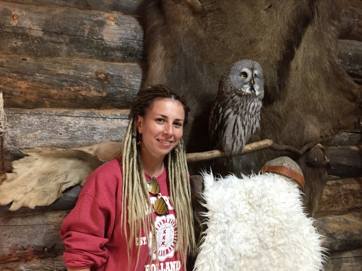 Я и моя Букля)) Где-то в лесах Карелии, август, 2019