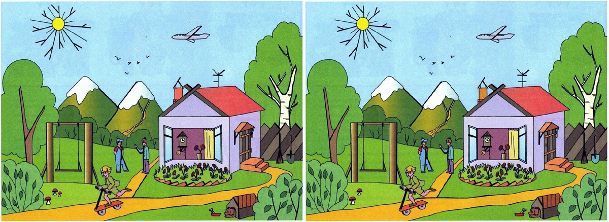 Найди 11 отличий