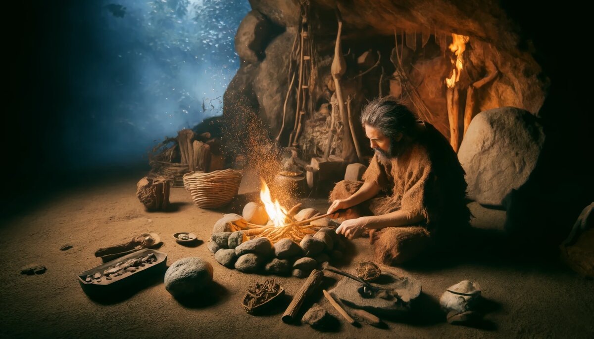 Искра, изменившая мир: как древний человек приручил огонь