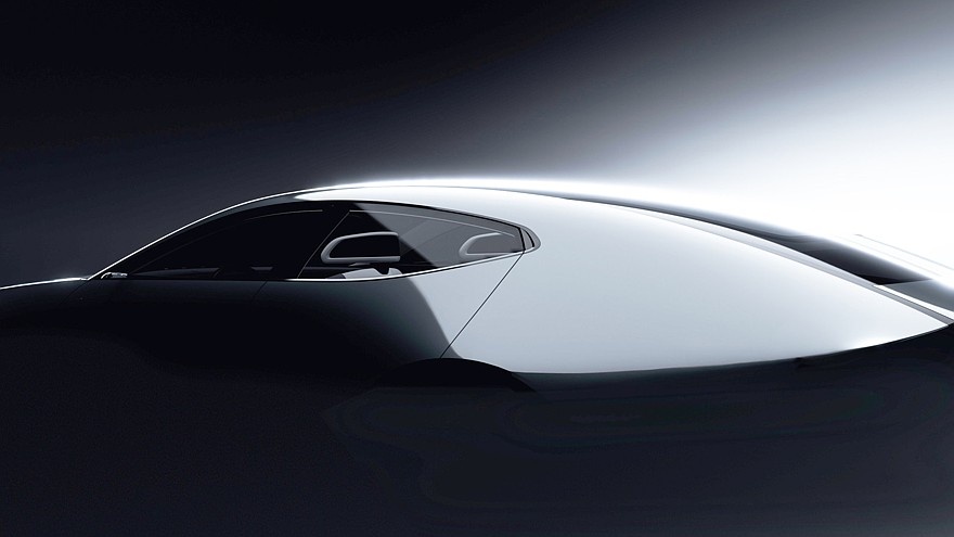    Тизер концепта спортивного автомобиля Mazda (высветленная версия)
