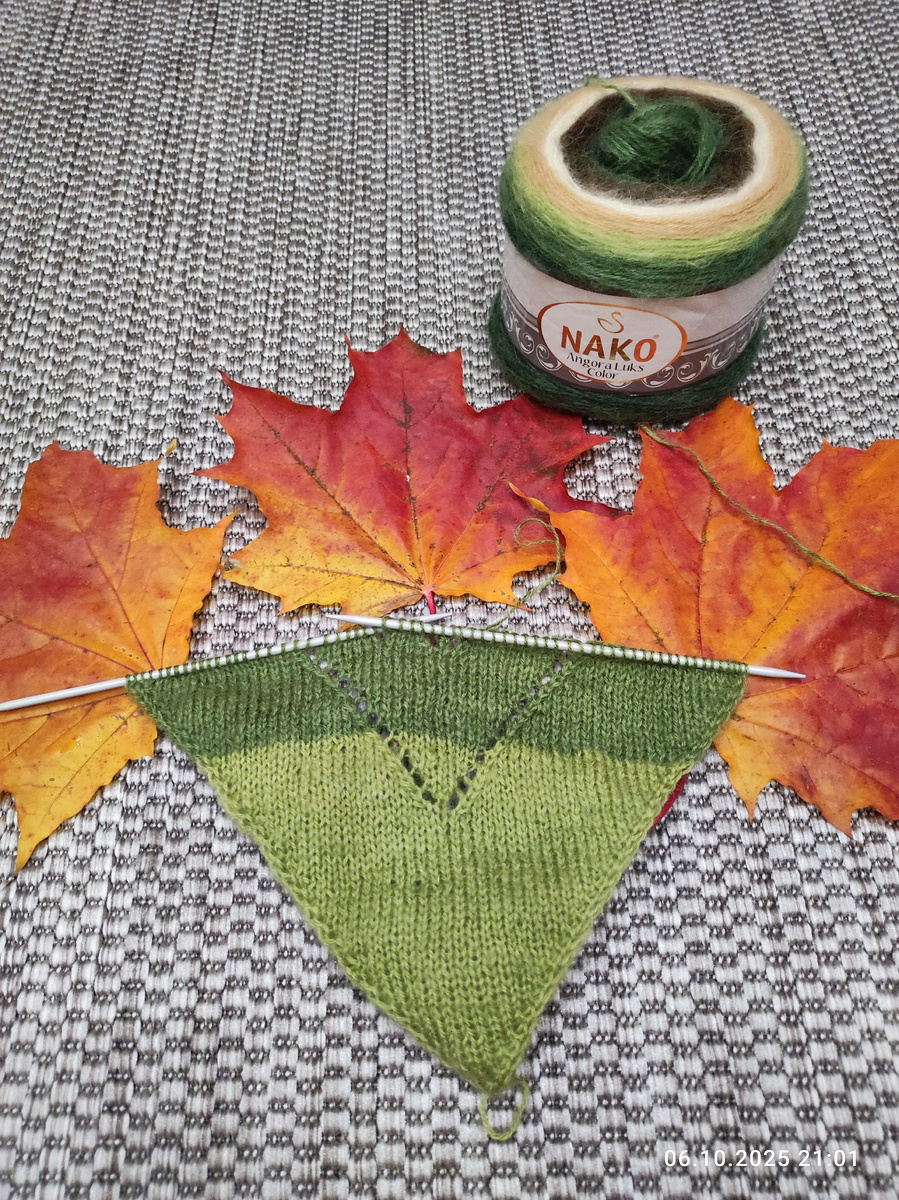 Старт1- шаль, было🌺