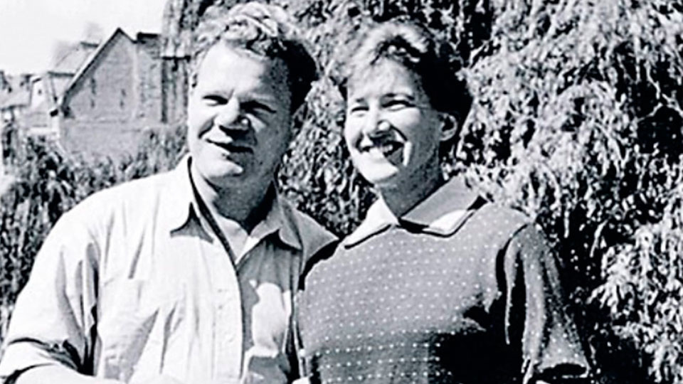 Михаил Пуговкин с женой Надеждой