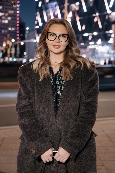 Телеведущая Анастасия Казанцева