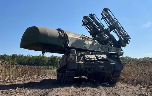 Бук-м1 с ракетами RIM-7 Sea Sparrow