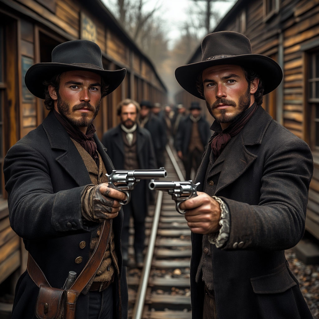 Налетчики на поезд.