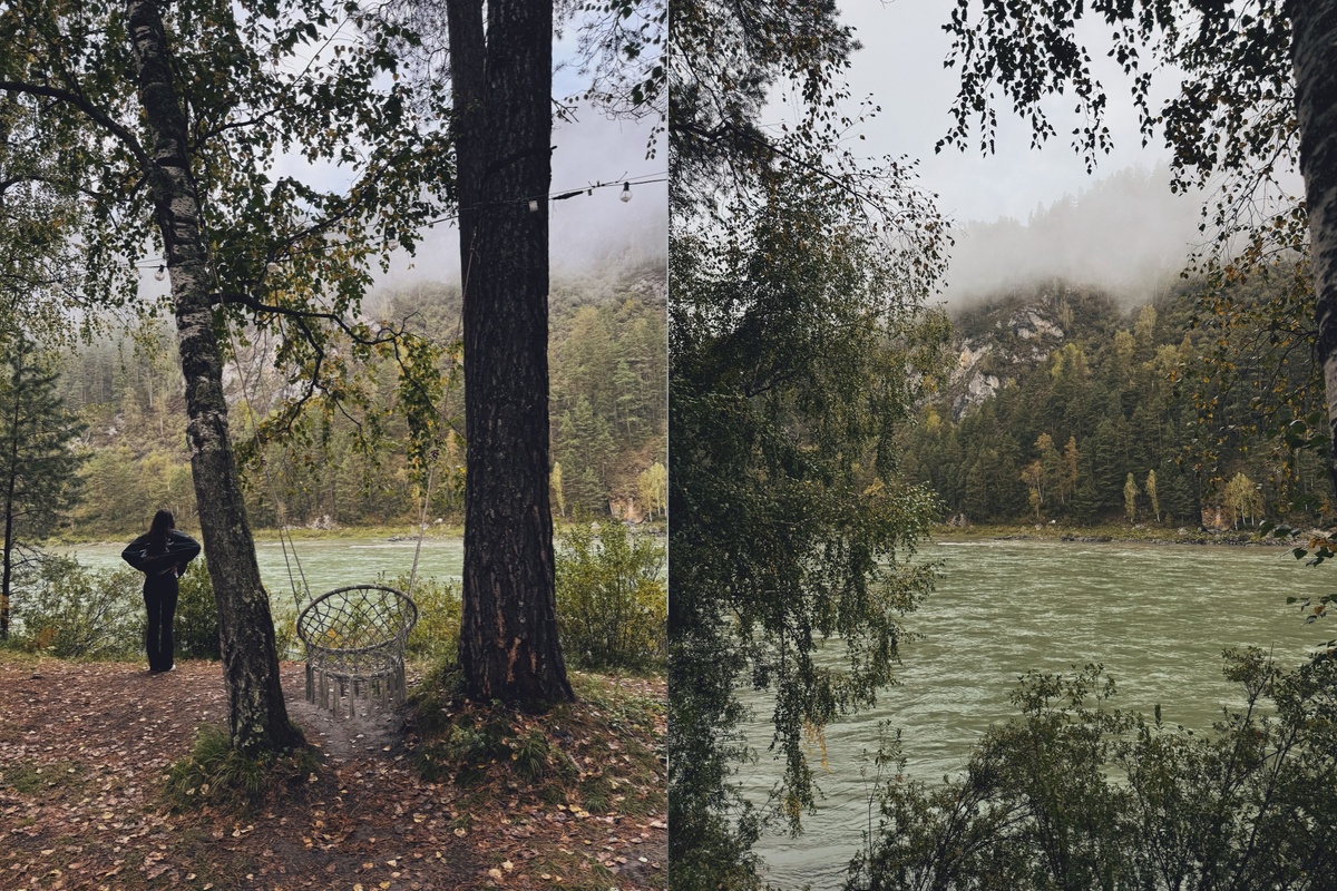 Вид на Катунь