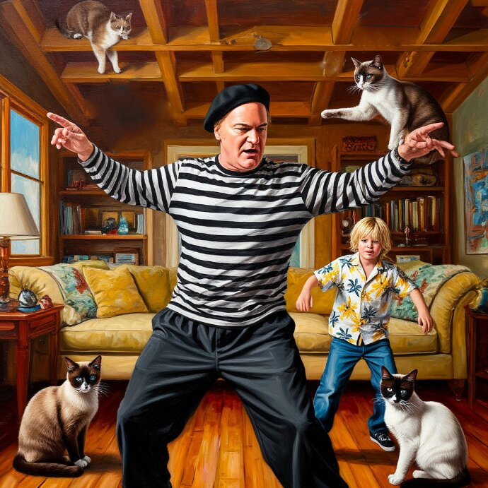 Наша мама уехала!