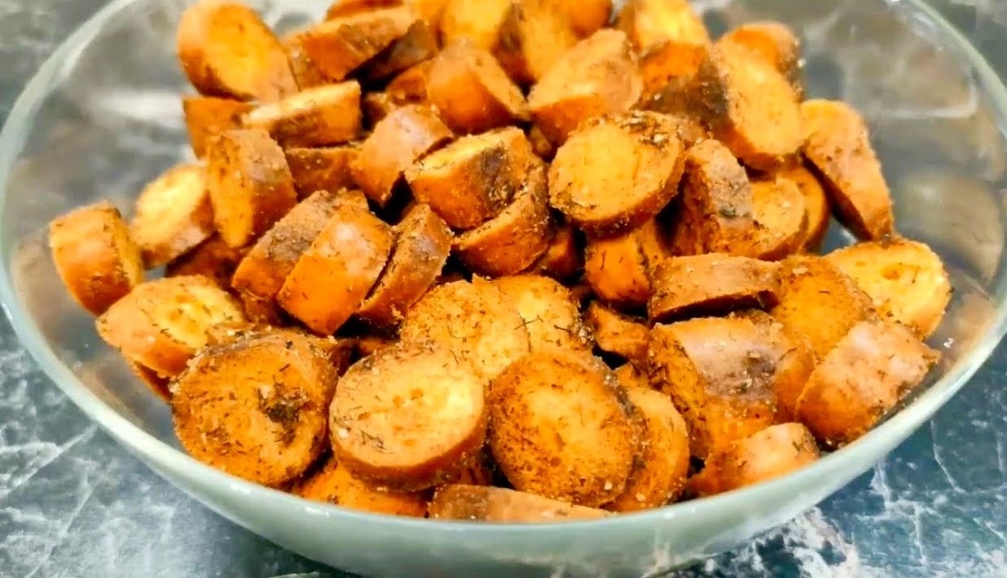 Сухарики из готовых бубликов или мягких баранок.