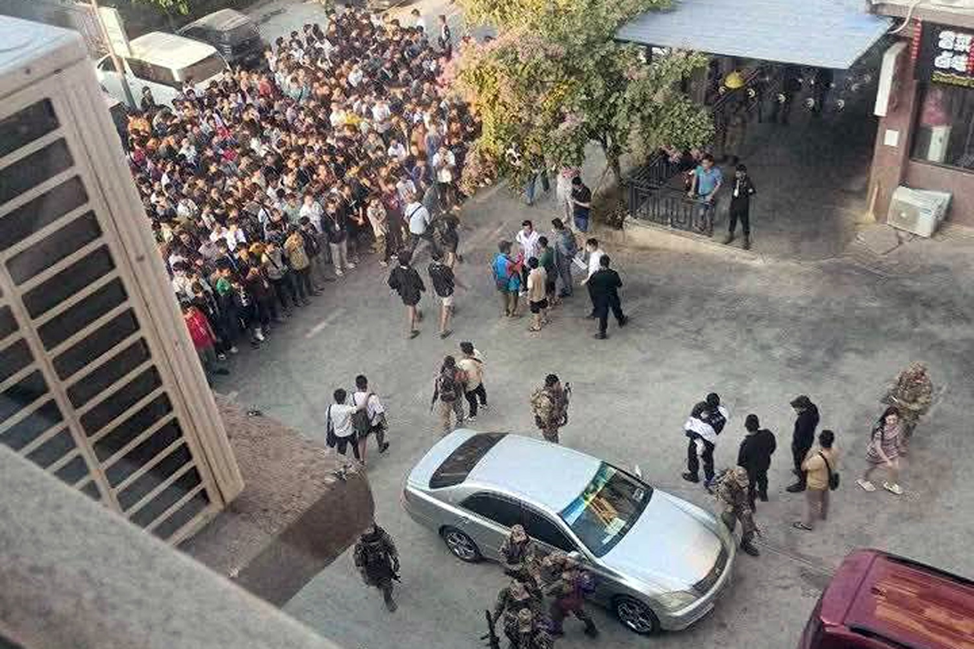 Освобождённые рабы интернет-мошенников в штате Карен