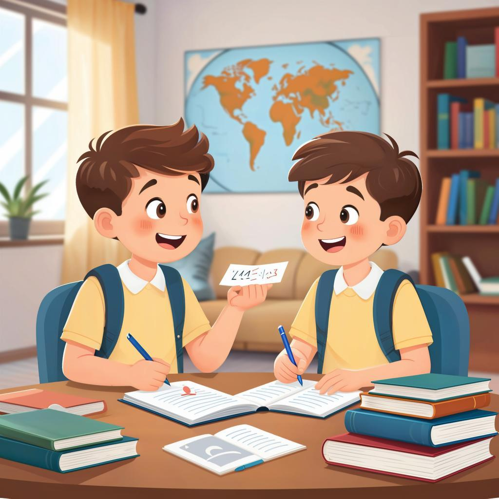 Когда репетитор не нужен. Картинка для обложки статьи, наваяно Гигачатищем