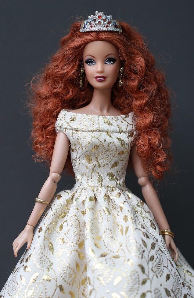 City Shine™ Barbie® Doll—Purple Dress, фото из Pinterest