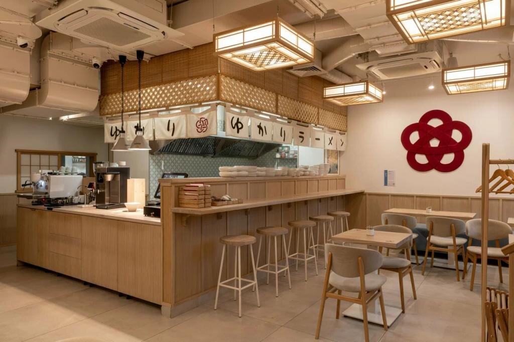 Интерьер раменной Yukari Ramen. Фото: соцсети проекта.