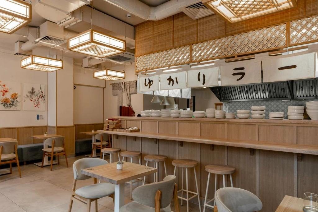 Интерьер раменной Yukari Ramen. Фото: соцсети проекта.