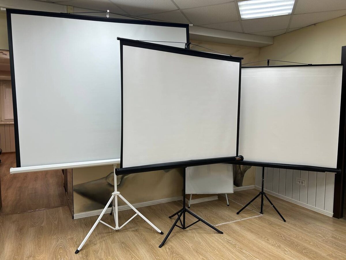 Для качественного изображения не забывайте про экран